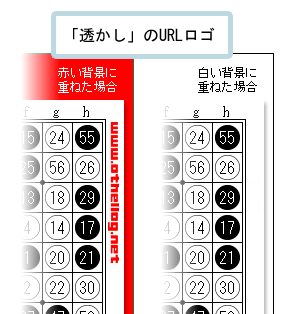 棋譜URLサンプル・透かし